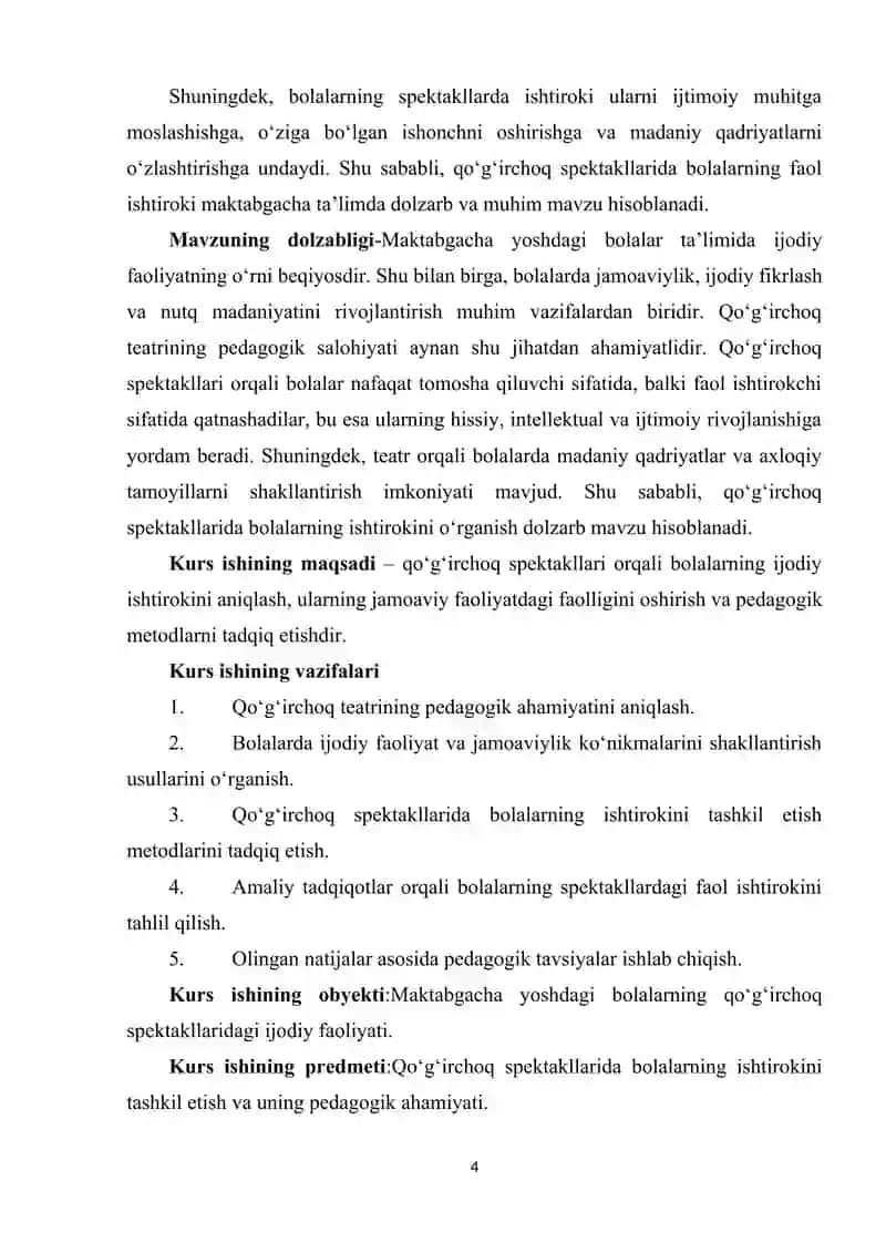 Qoʻgʻirchoq spektakllarida bolalarning ishtiroki. 4