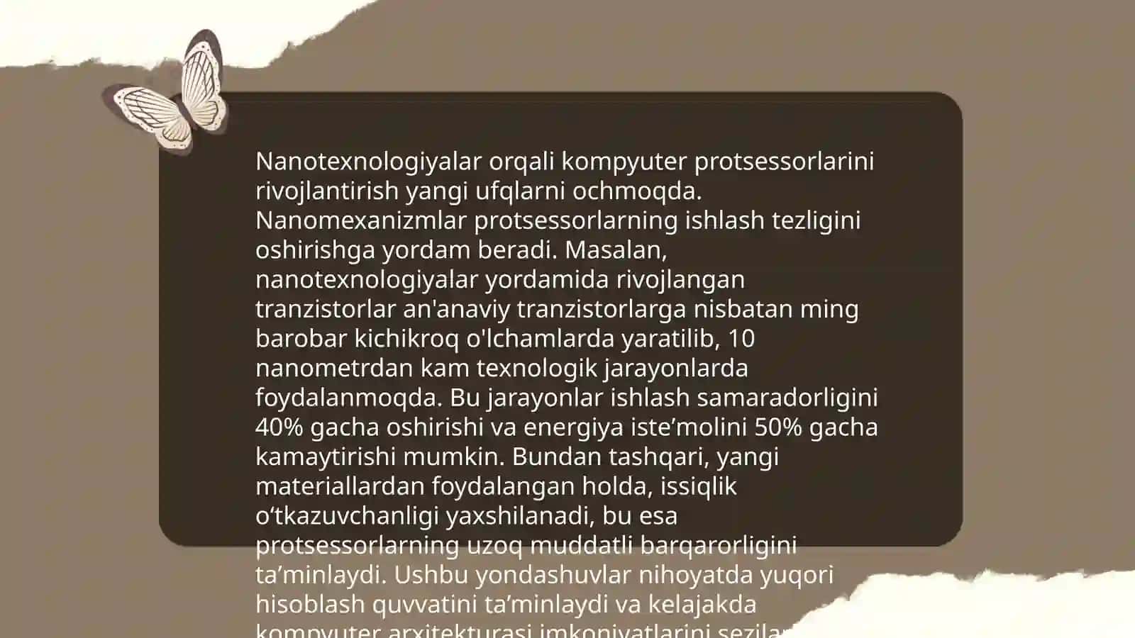 Nanotexnologiyaning zamonaviy axborot texnologiyalari tizimida qo‘llanilishi 4