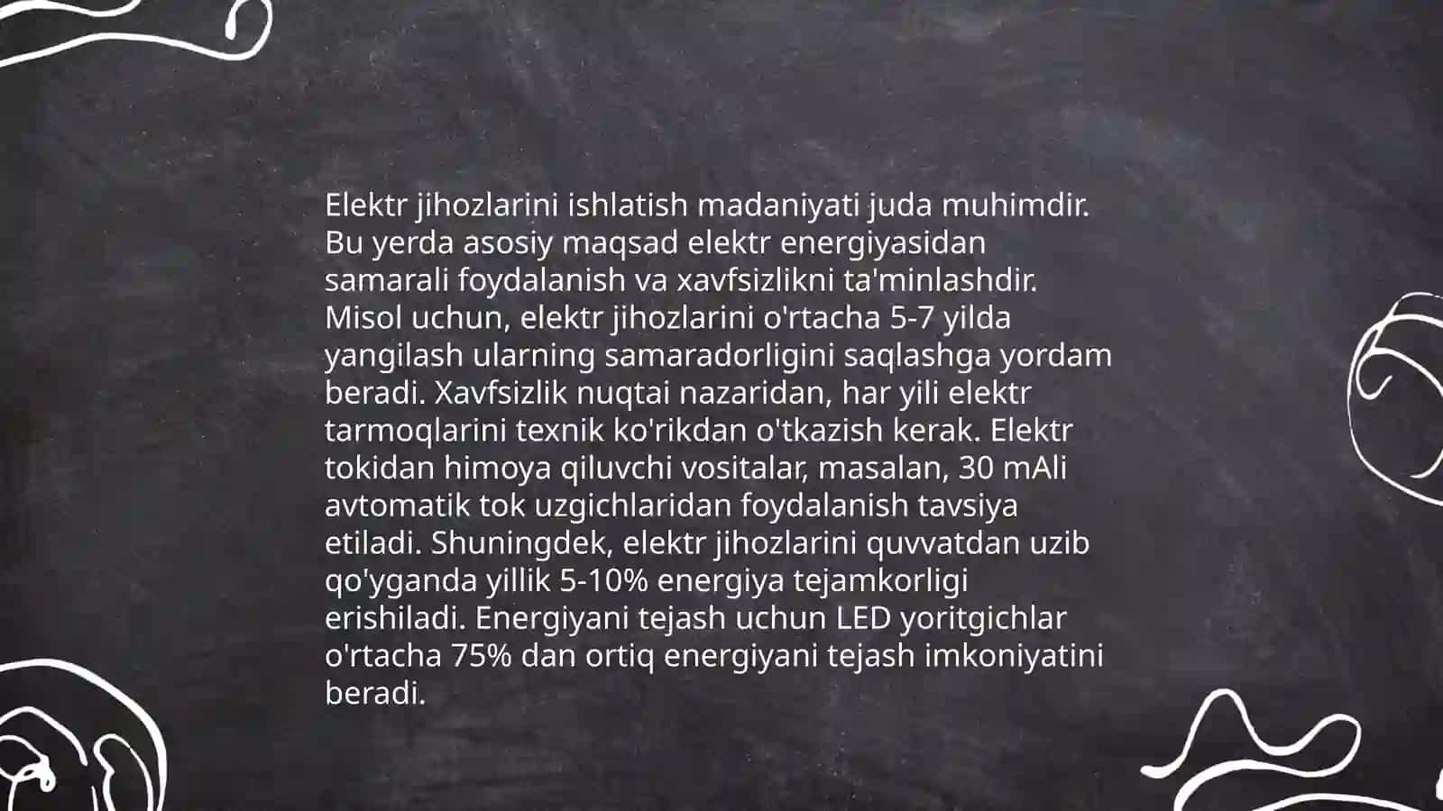 Texnika xavfsizligi qoidalari 4