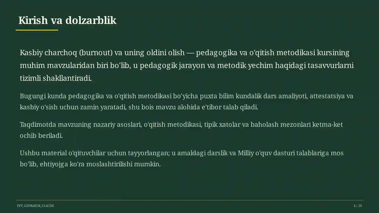 Kasbiy charchoq (burnout) va uning oldini olish 4