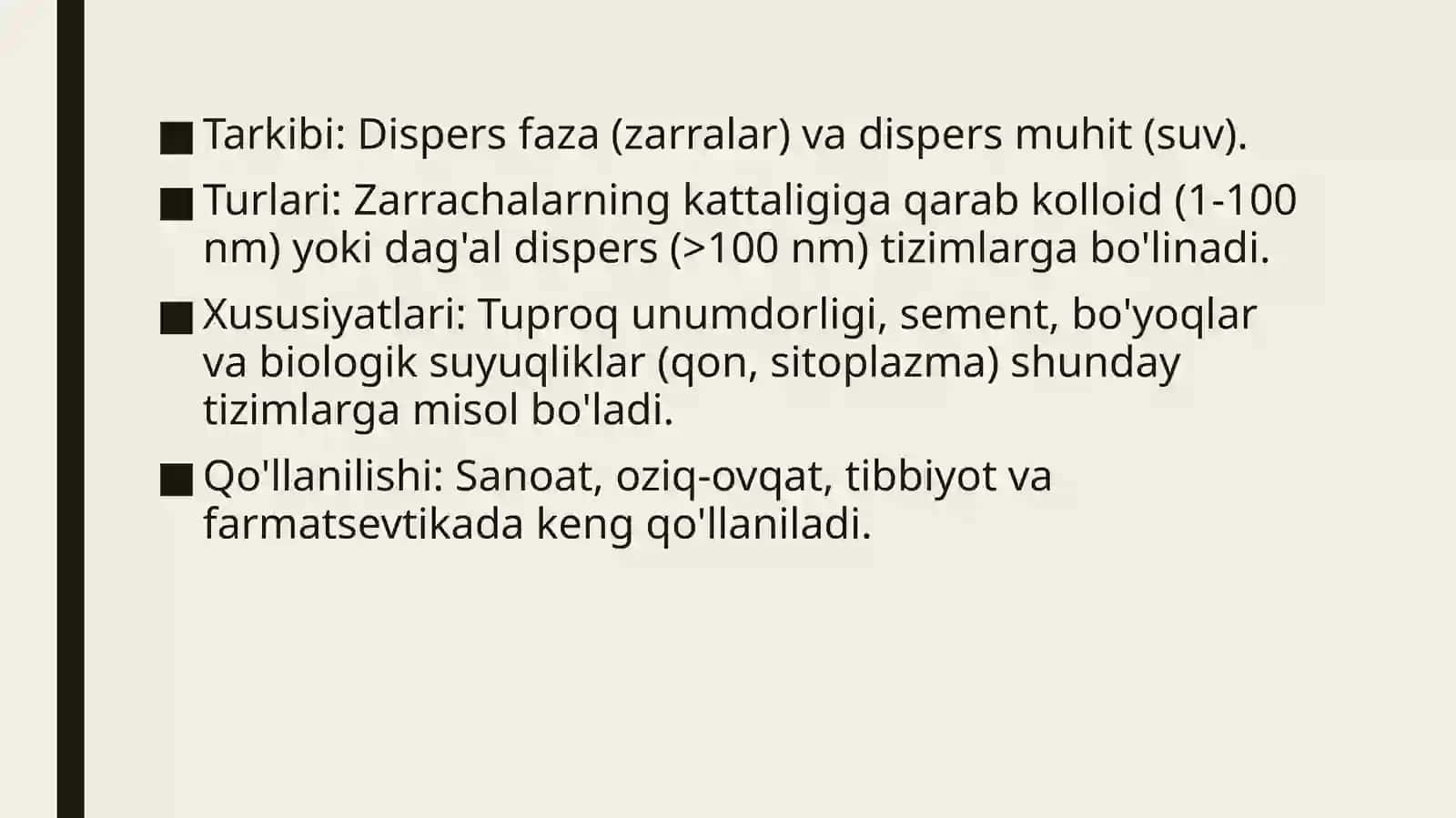 Organizmning suv-dispers sistemasi 4