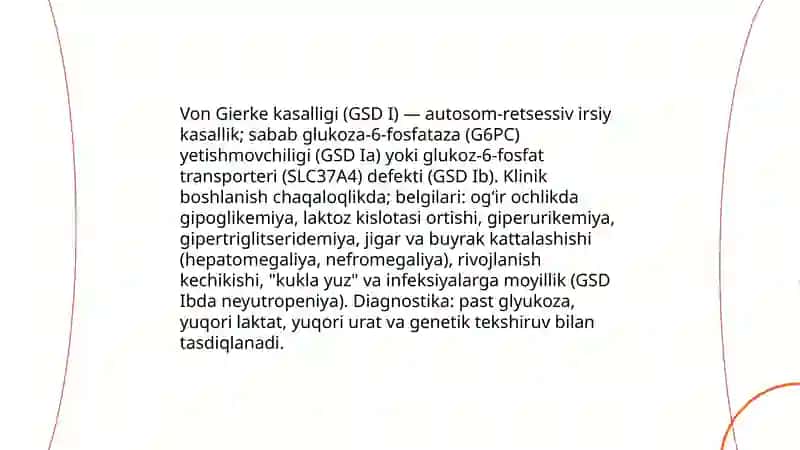 Glikogen kasalliklari 4