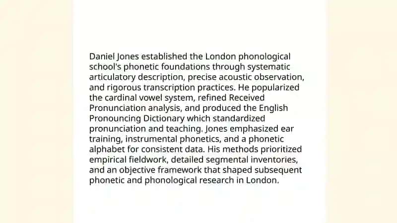 The London phonological school 4