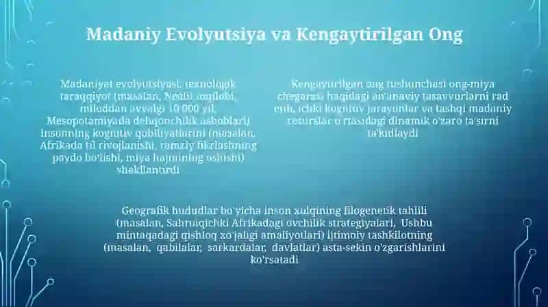 Psixkaning filogenetik taraqqiyoti 4