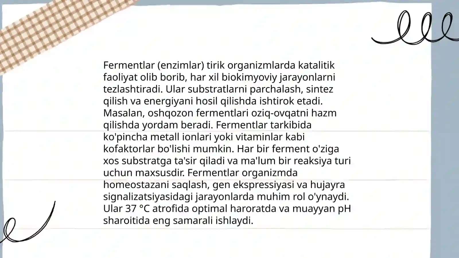 Fermentlarning klassifikatsiyasi 4