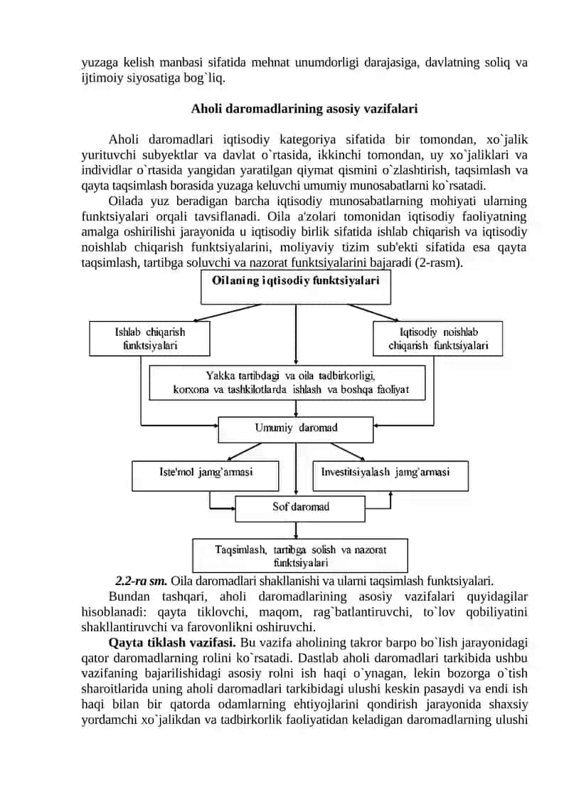 Aholi daromadlarining iqtisodiy sektorlar rivojlanishiga ta'siri 4