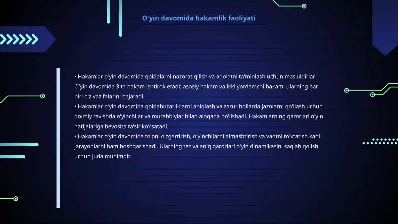 Basketbol o`yini qoidalari va hakamlik haqida 4