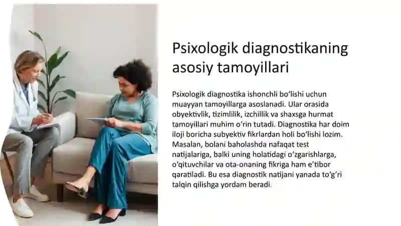 Psixologik diagnostika va ularning imkoniyatlari 4