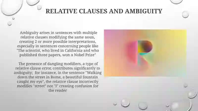Relative Clauses 4