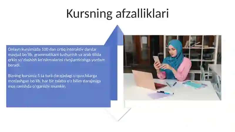 Online arab tili kursi 4
