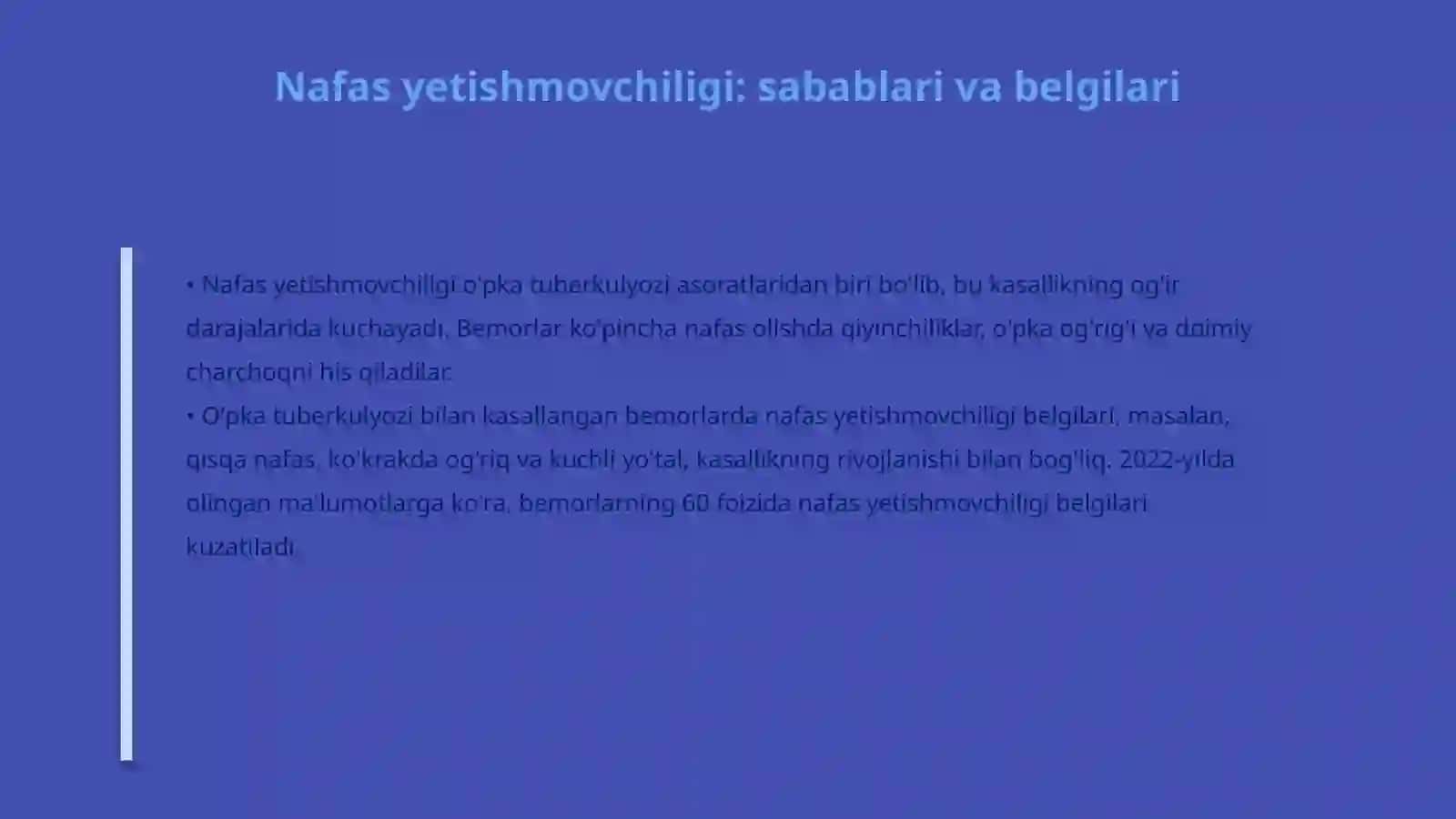 O'pka tuberkulyozi asoratlari 4