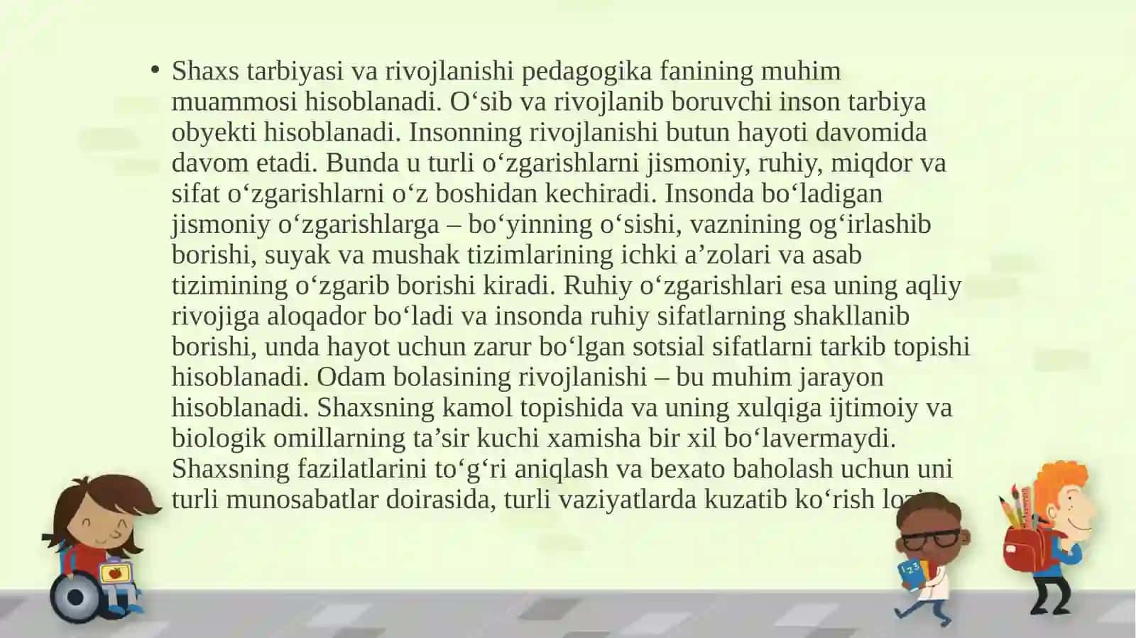Madaniy sotsiumning bola rivojlanishiga ta’siri 4