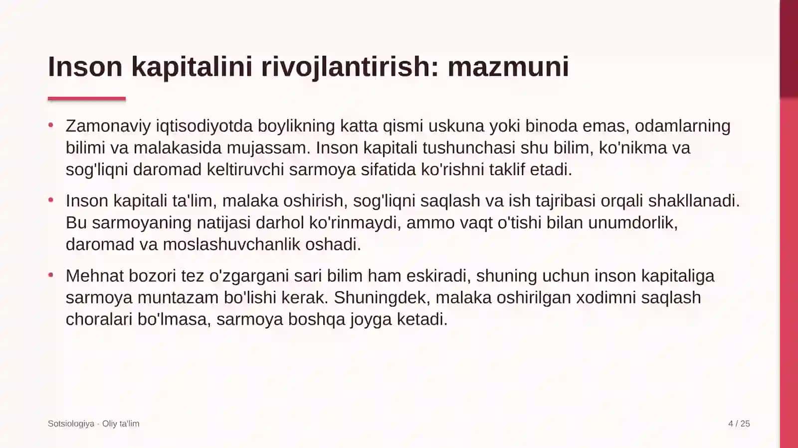 elektr energiyasi bozorida inson kapitalini rivojlantirish 3213 4