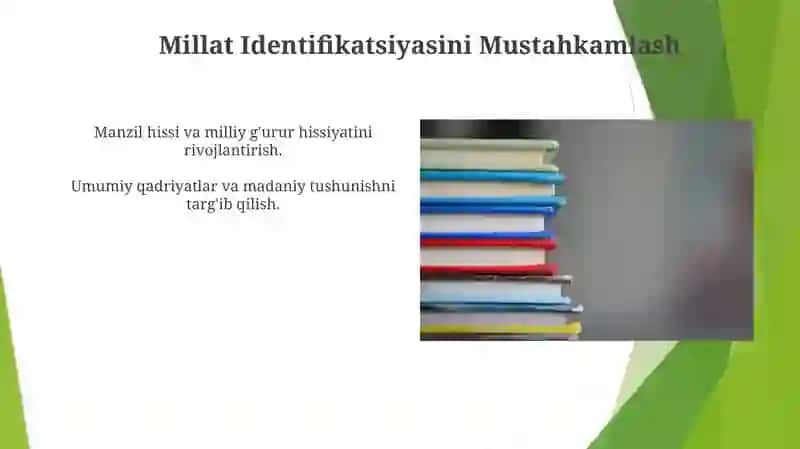 Milliy qadriyatlarning o'rni 4