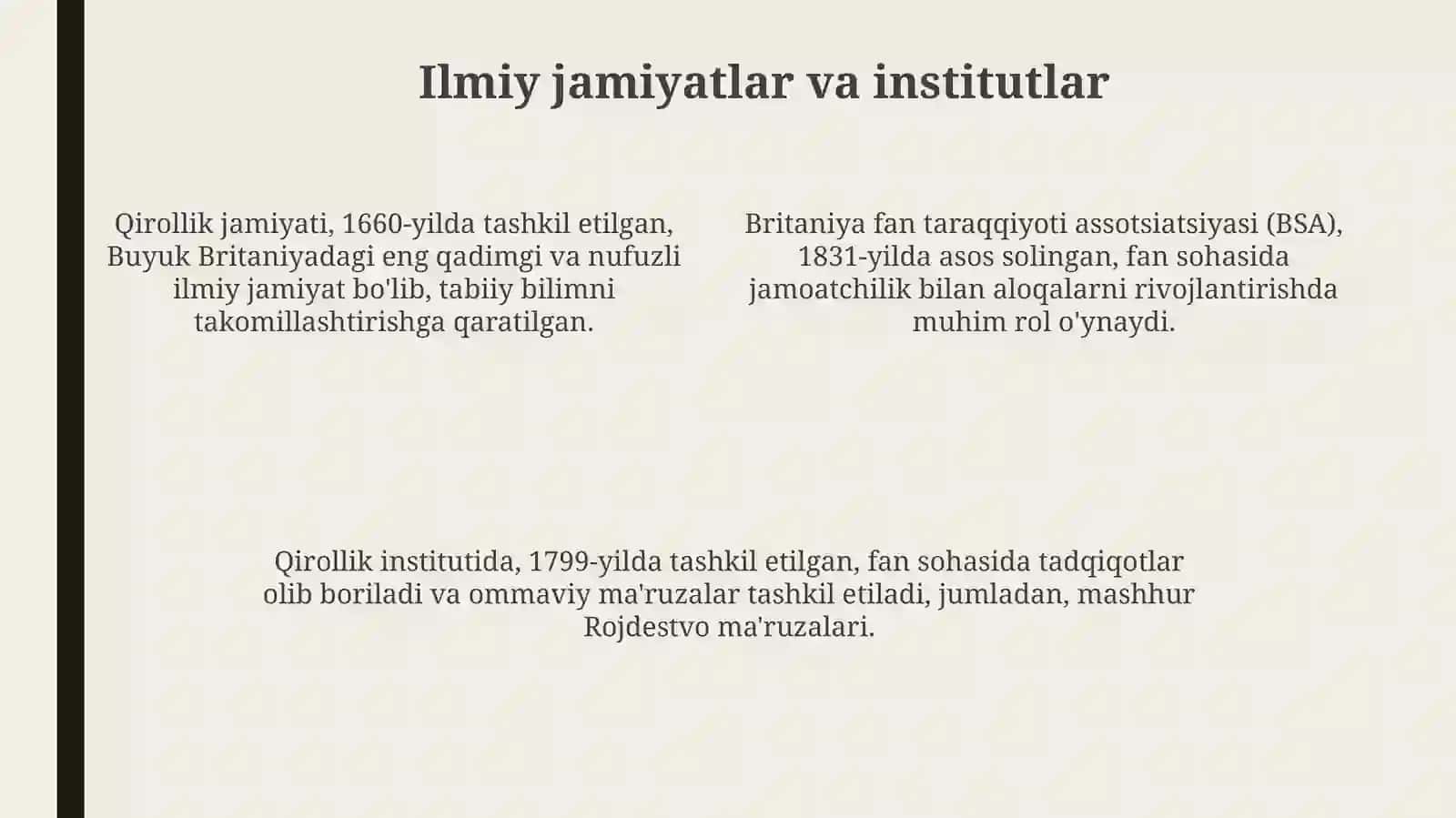 Buyuk Britaniyada ilm-fan taraqqiyoti 4