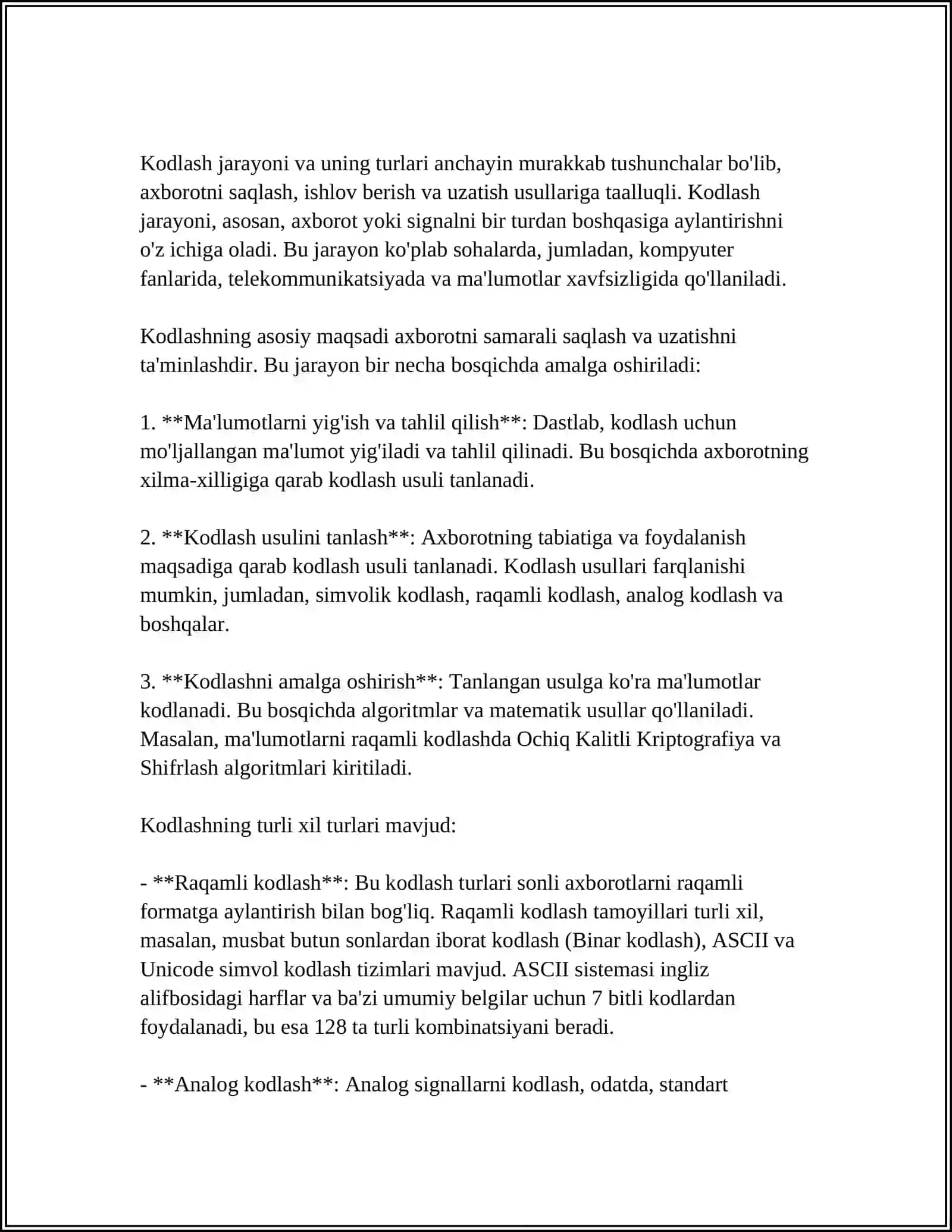 LISONIY KOD 4