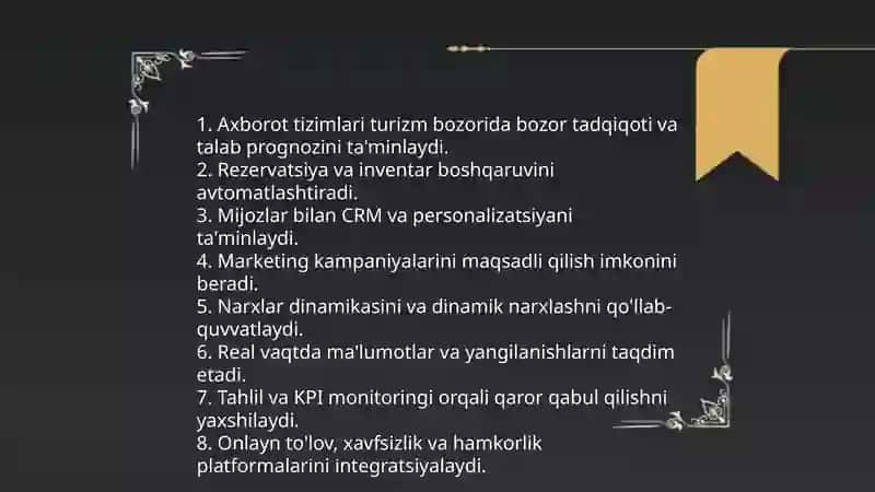 Turizm marketining axborot tizim 4