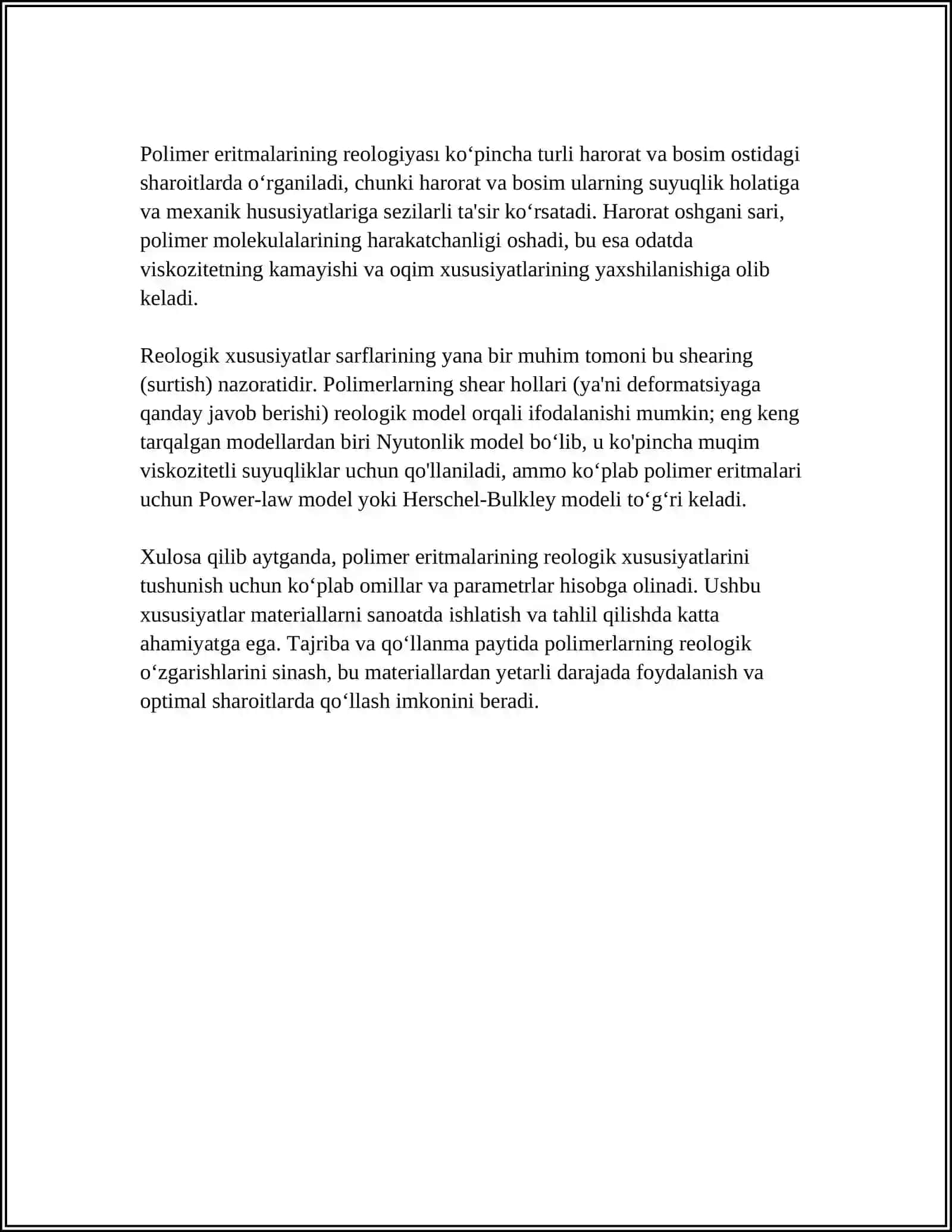 POLIMER ERITMALARNI TADQIQ QILISH USULLARI 4