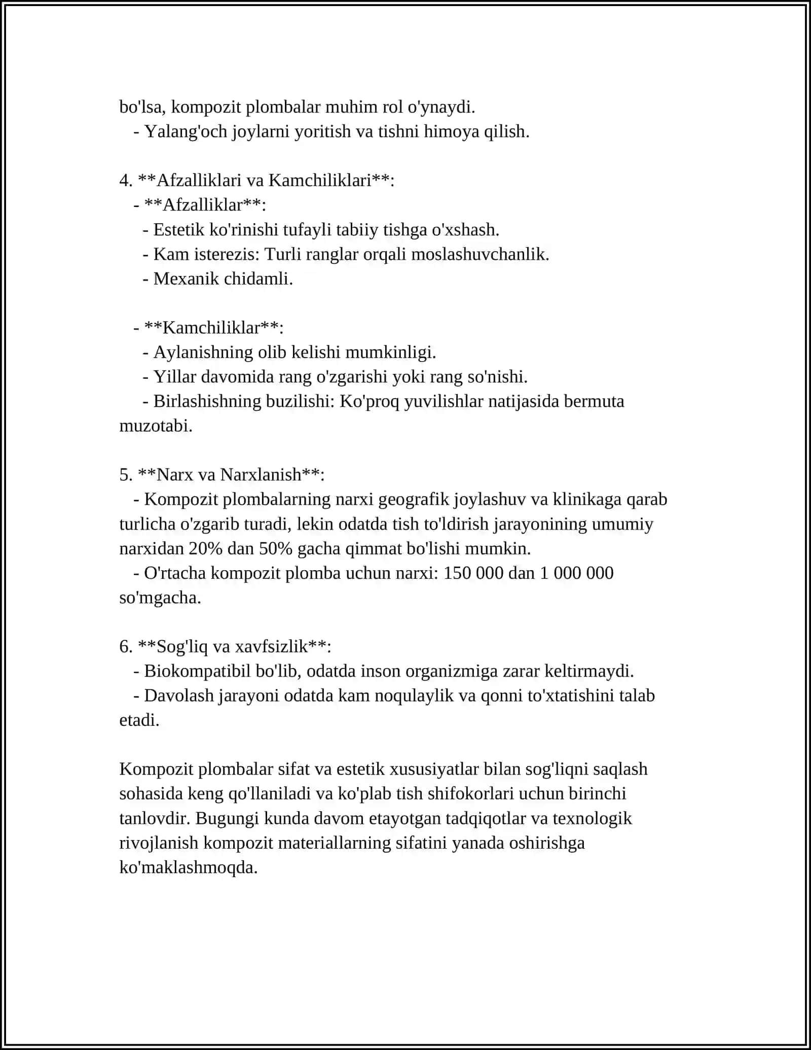 Kompozit plombalar 4