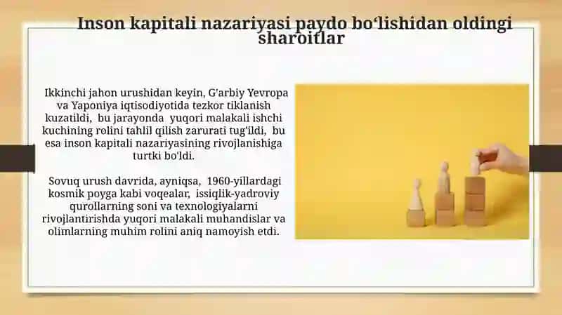 Inson kapitali nazariyasi 4