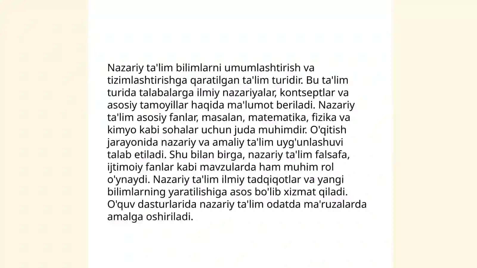 Qoʻl mehnatiga oʻrgatishda qoʻllanadigan asosiy usullar 4
