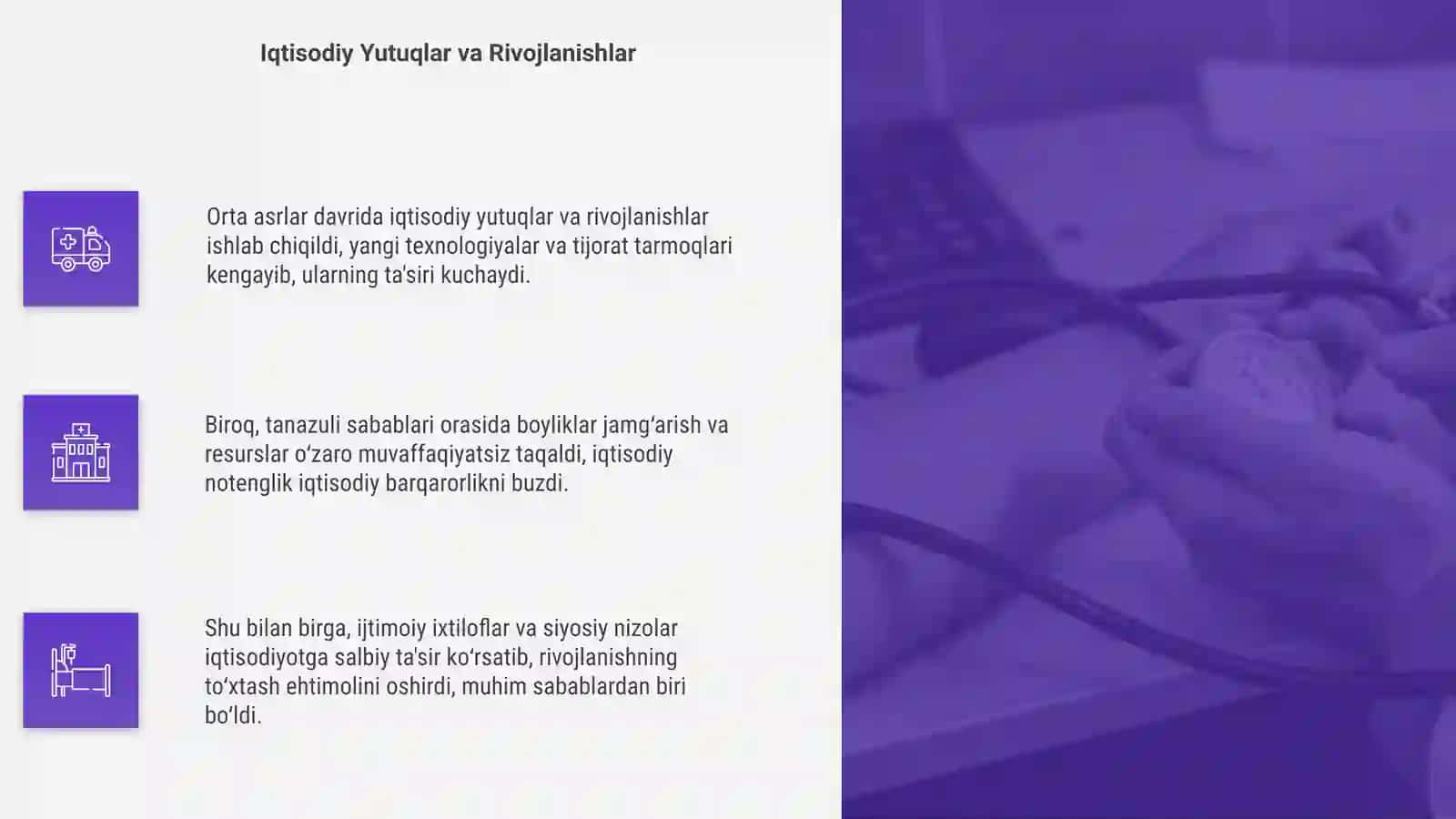Songi orta asrlar davirlari taraqiyoti va tanazuli sabablari 4