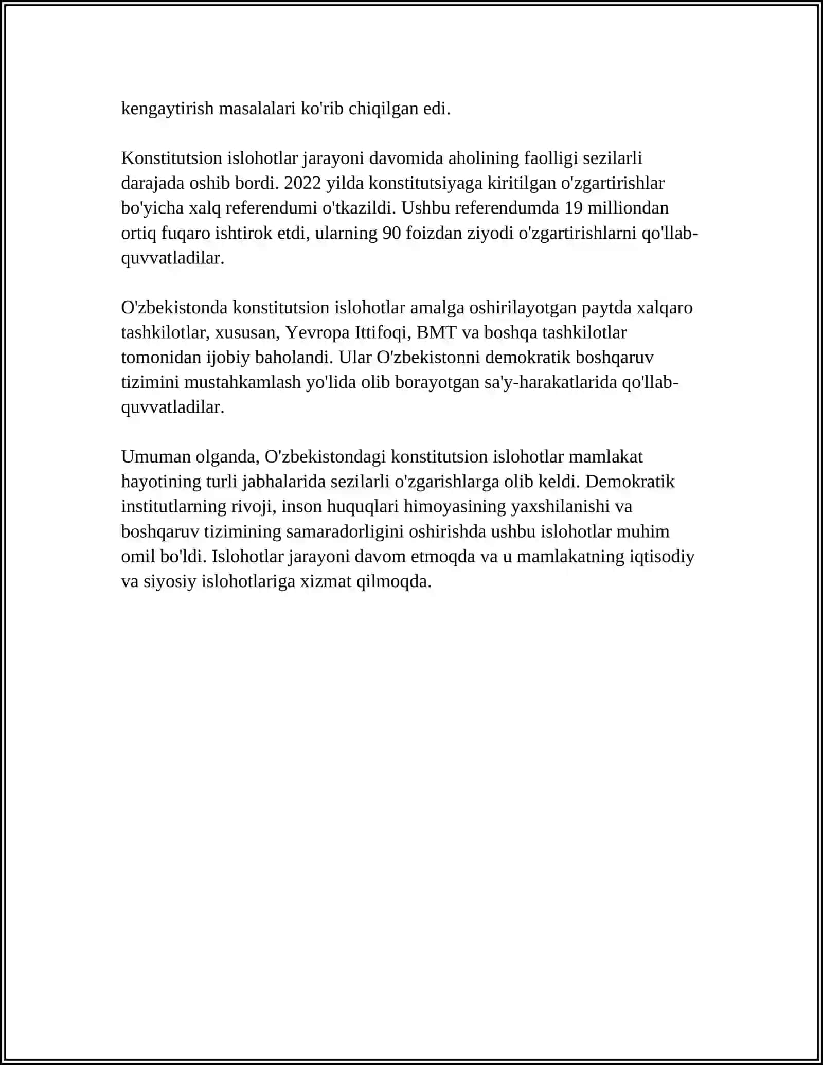 Konstitutsion islohotlar 4