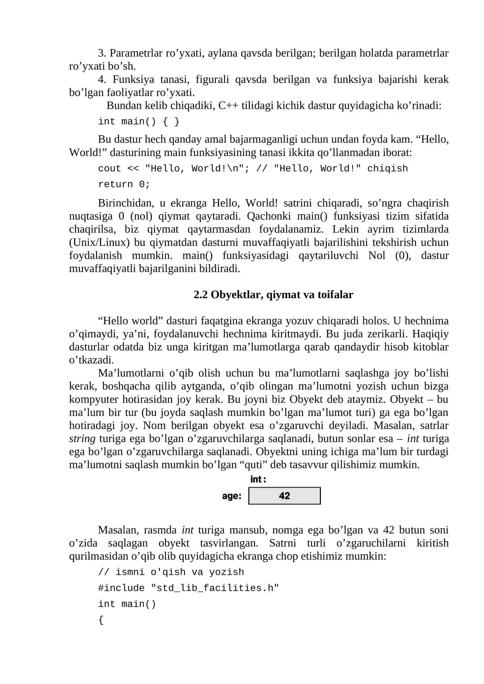2-ma’ruza. Dasturlash asoslari 4