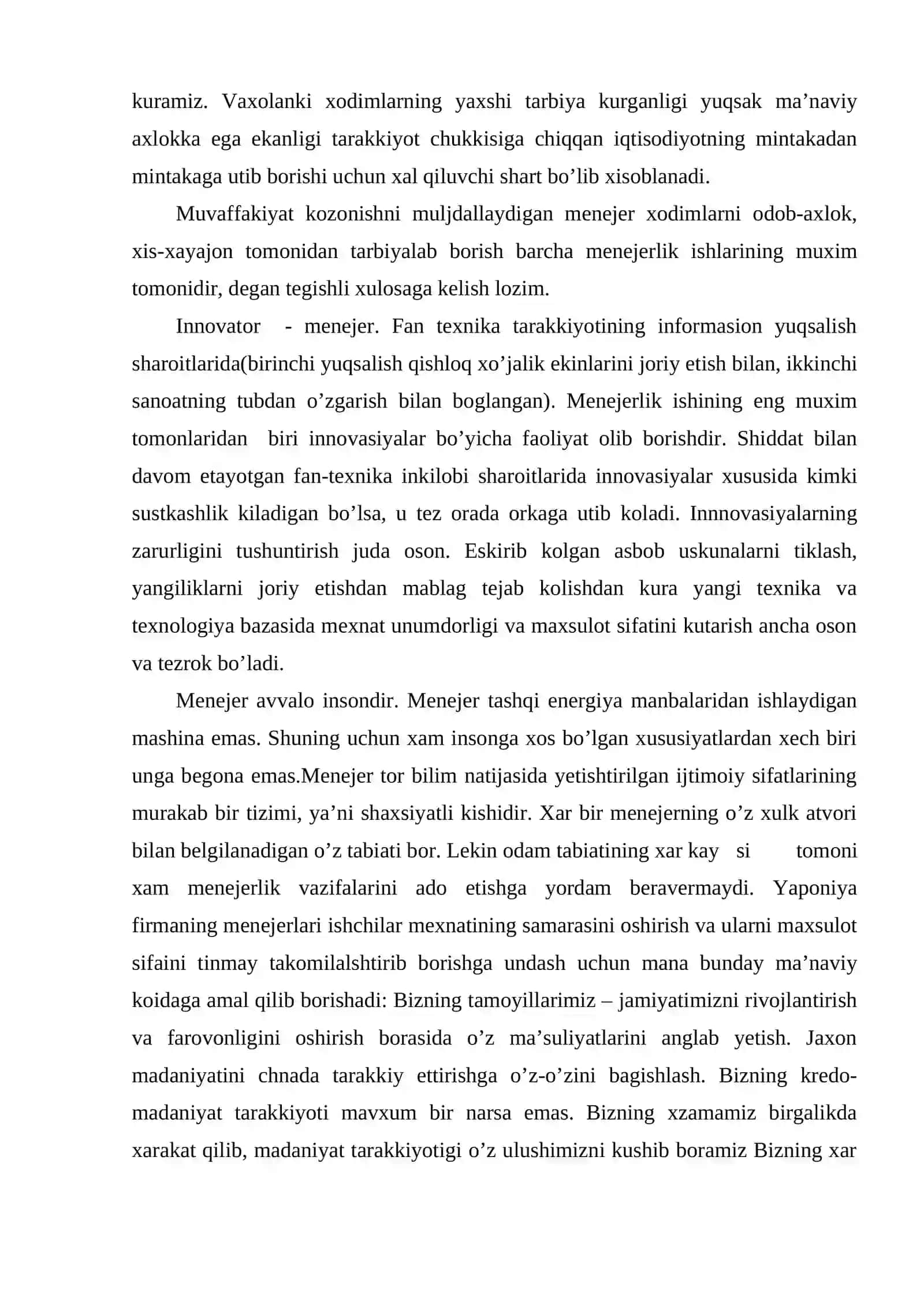 Menejment faoliyatida tadbirkorlik va biznes 4