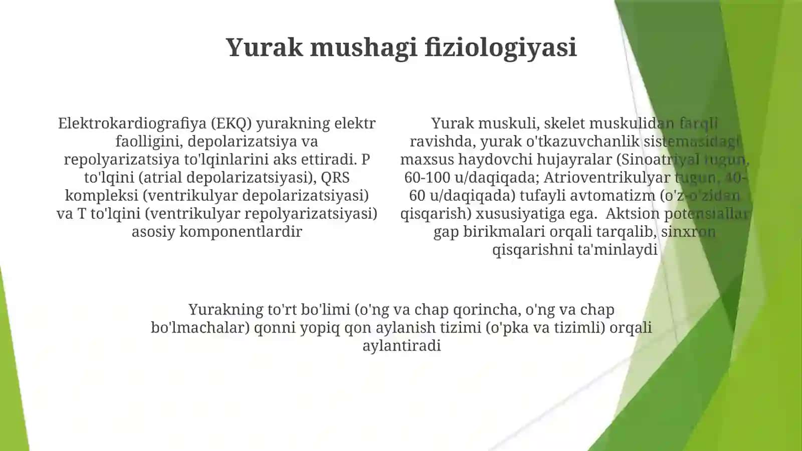 Qon fiziologiyasi va uning funksiyalari bilan umumiy tanishish 4