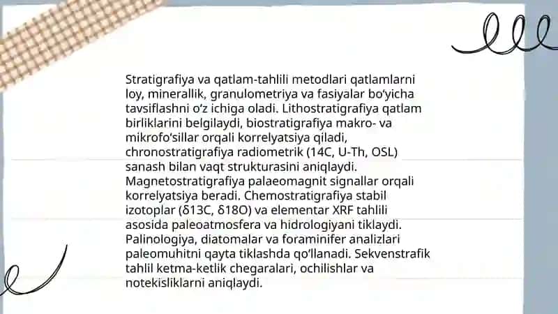 Paleoekologiya va sivilizatsiya dinamikasi fanining metodologiyasi 4