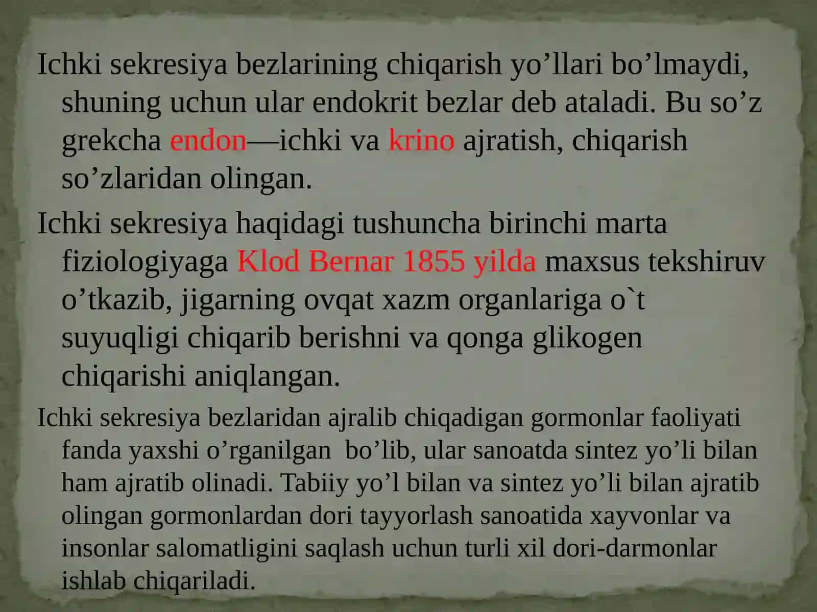 Ichki sekretsiya bezlarining yosh xususiyatlari 4