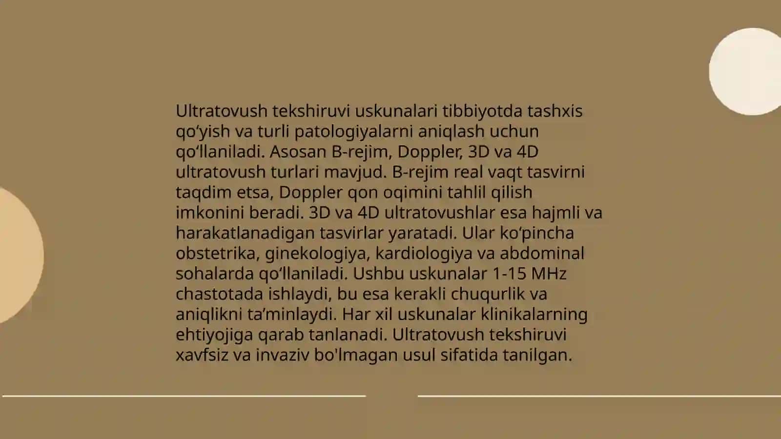 Ultratovush tekshiruvi (ultratovush) otlarda kasalliklarni tashxislash usuli 4