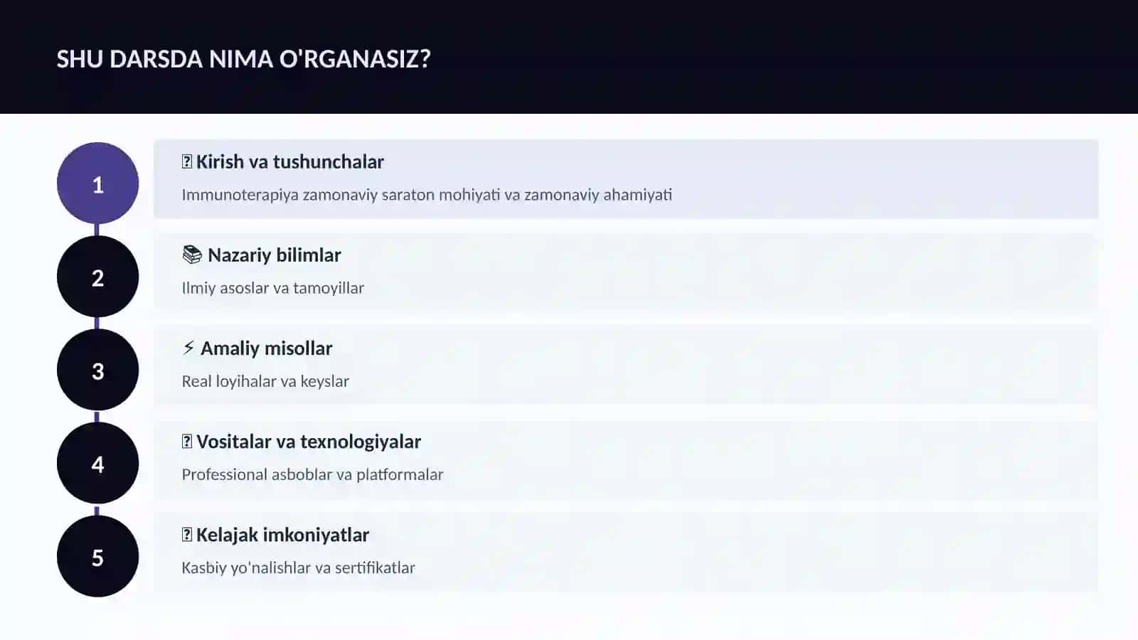 Immunoterapiya zamonaviy saraton 4
