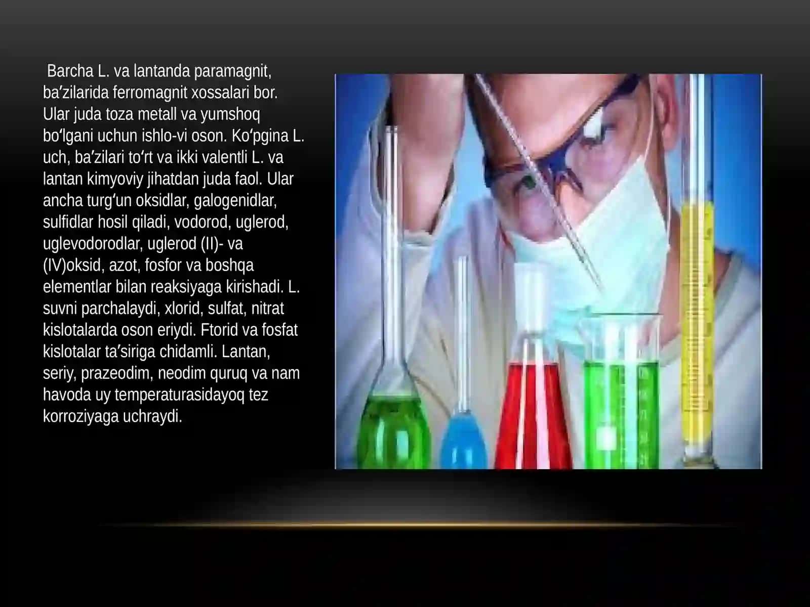 Lantanoid elementlarining ahamiyati 4