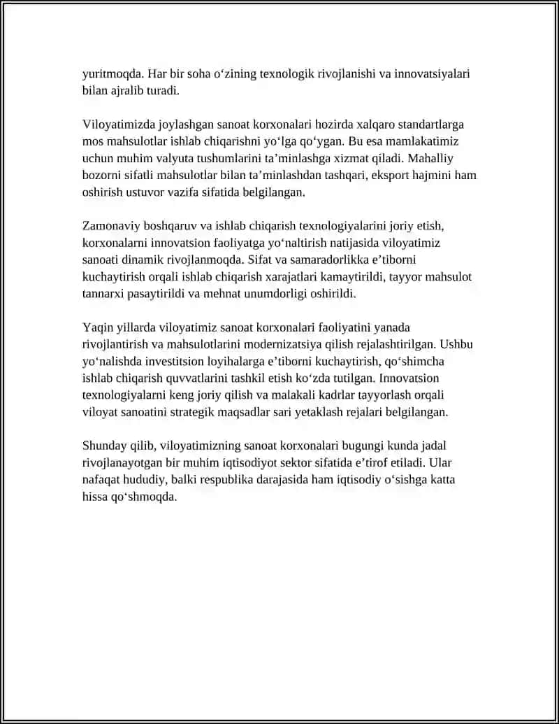 MUSTAQIL ISH 4