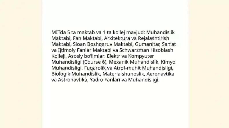MIT tarkibi va asosiy komponentlari 4