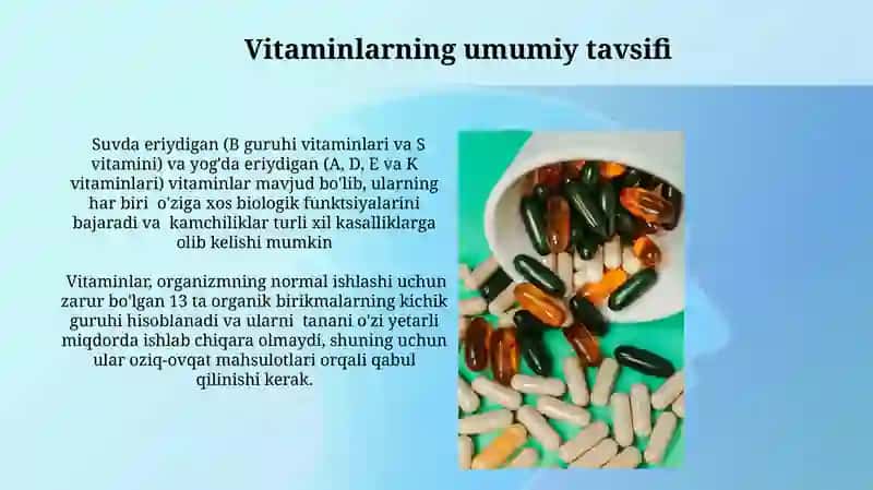 Yog‘da eriydigan vitaminlar 4