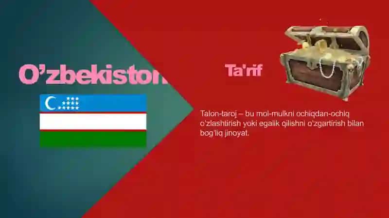 O'zbekiston va Turkiya Jinoyat Qonunchiligida O’zgalarni Mulkini Talon-Taroj Qilish Jinoyatining Qiyosiy Tahlili 4