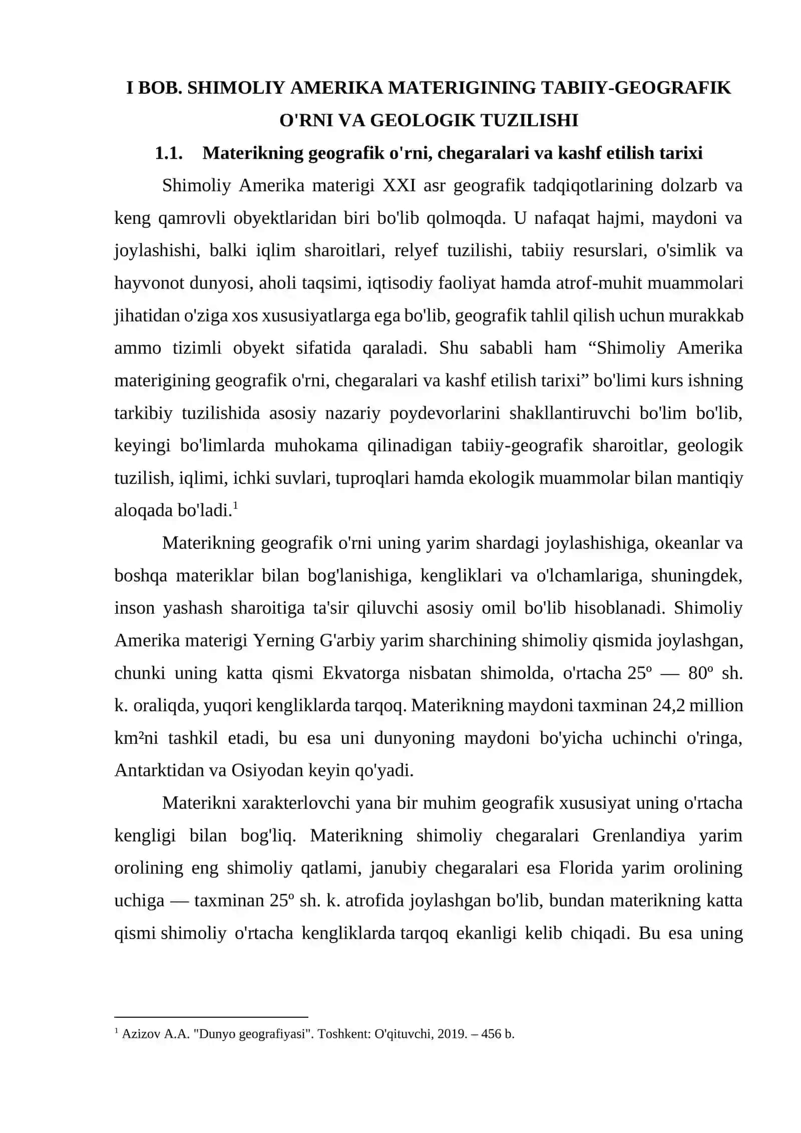 Shimoliy Amerika materigiga umumiy tabiiy-geografik ta’rif 4