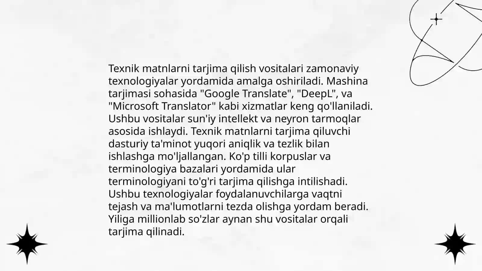 Ilmiy va texnik matnlarni tarjima qilish metodologiyasi 4