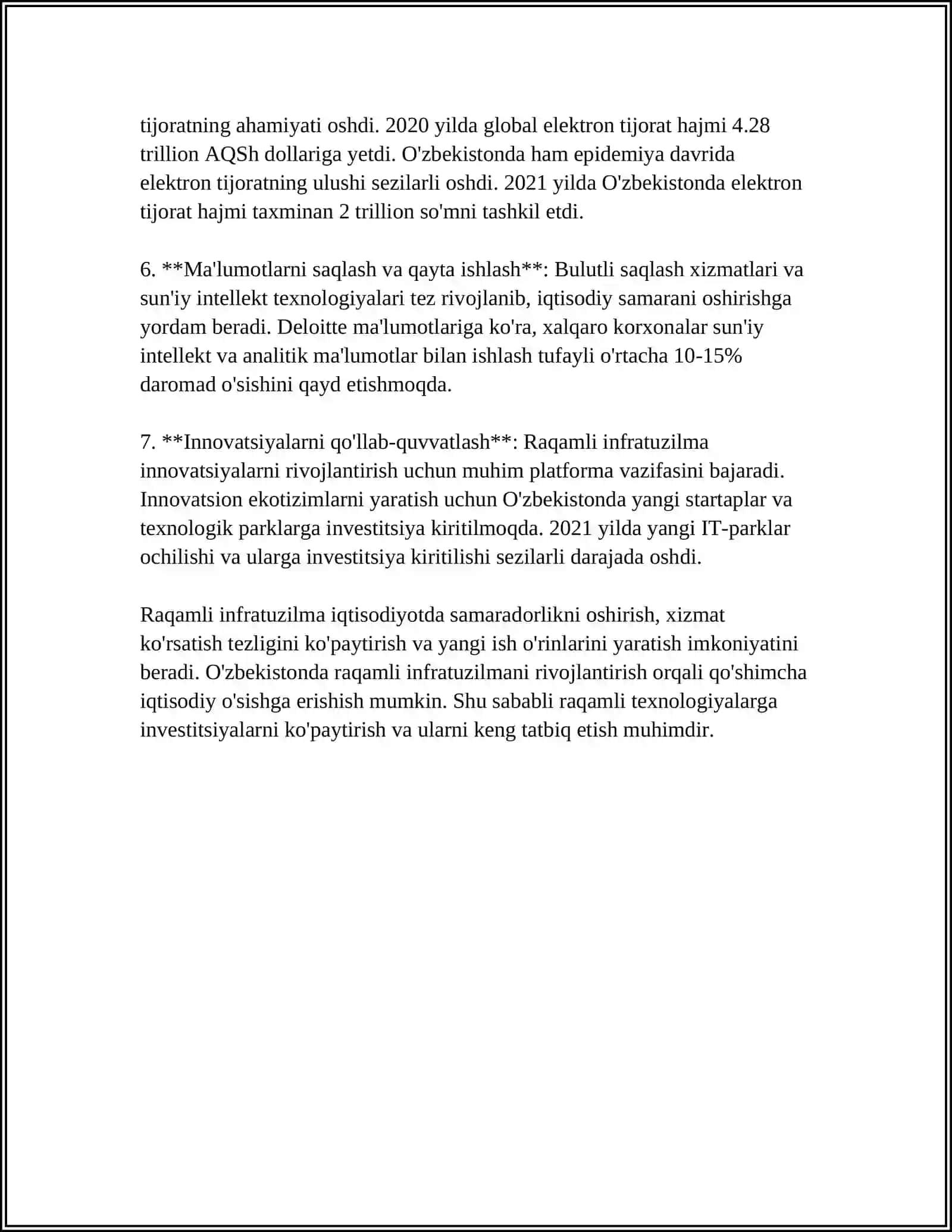 IQTISODIYOTNI RIVOJLANTIRISHDA RAQAMLI IQTISODIYOTNING ROLI 4
