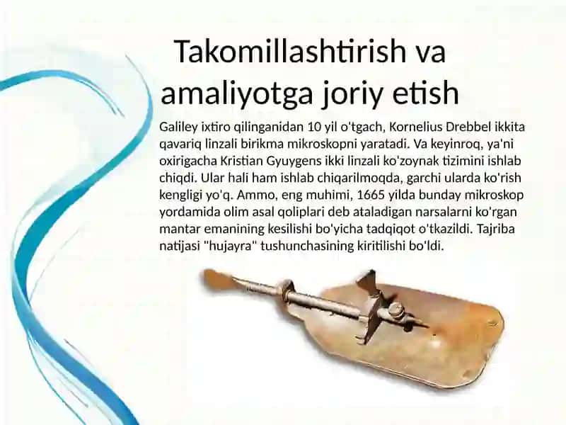 Mikroskop va optika tarixi 4