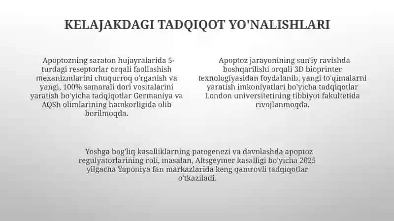 Dasturlashtirilgan Hujayra O'limi: Apoptozga Kirish 4