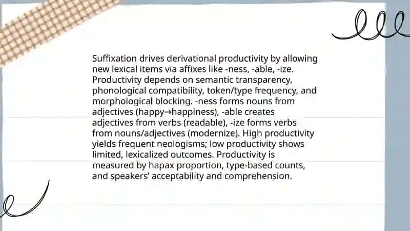 Affixation and Compounding in Word Formation 4