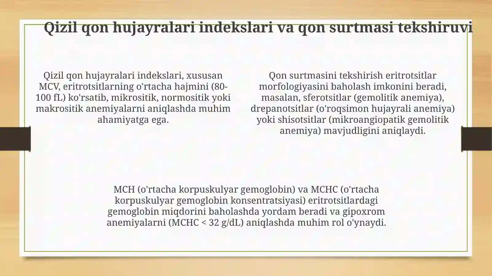 Anemiyalarlabarotordifferensialdiagnostikasi 4