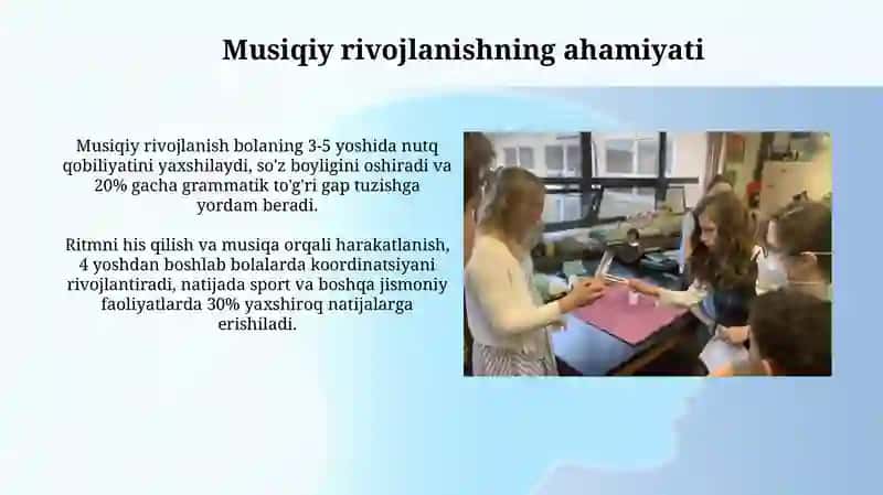 Maktabgacha talim tashkilotlarida musiqaviy tarbiyaning maqsad va vazifalari 4