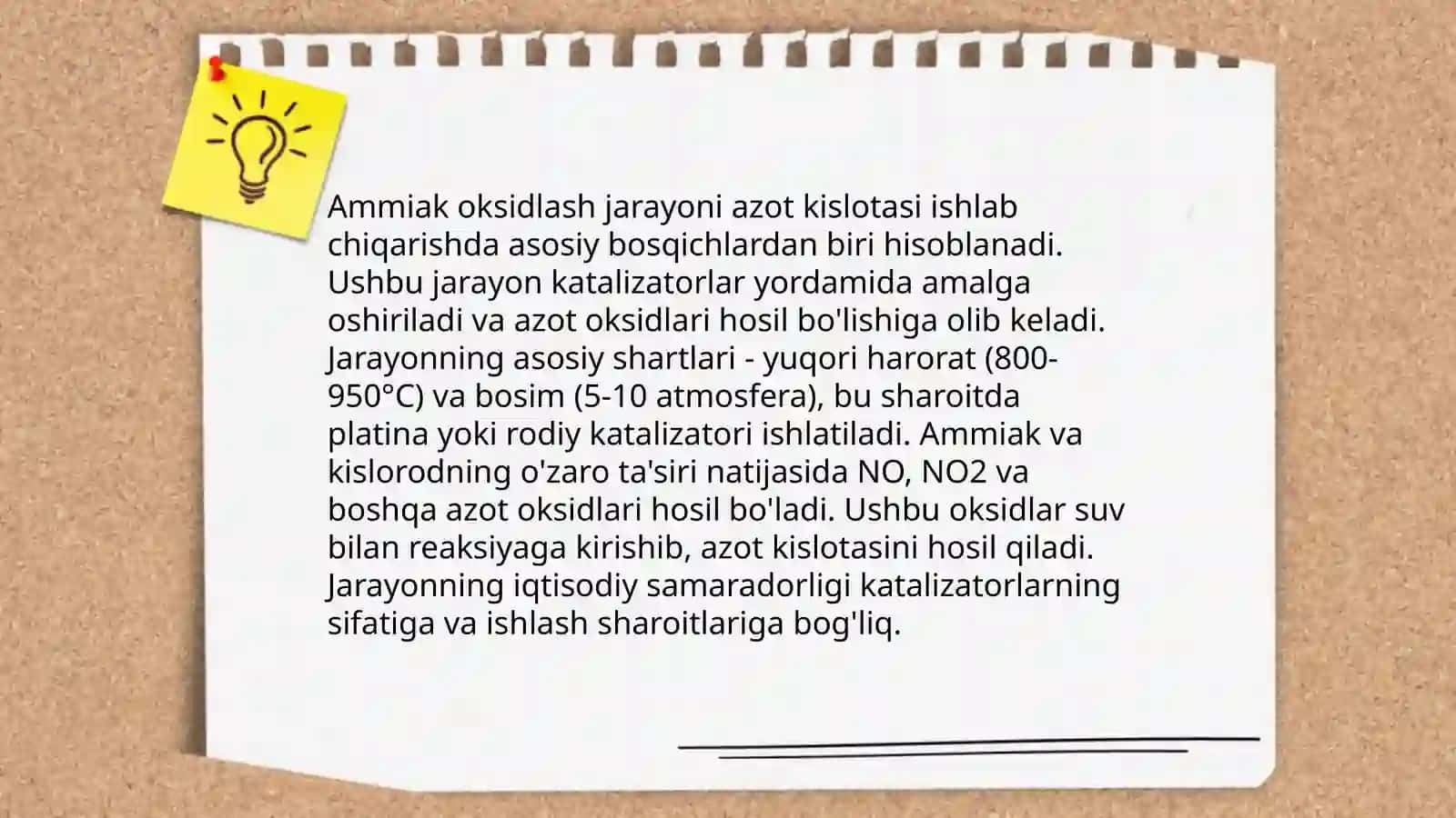 Nitrat kislota olish 4