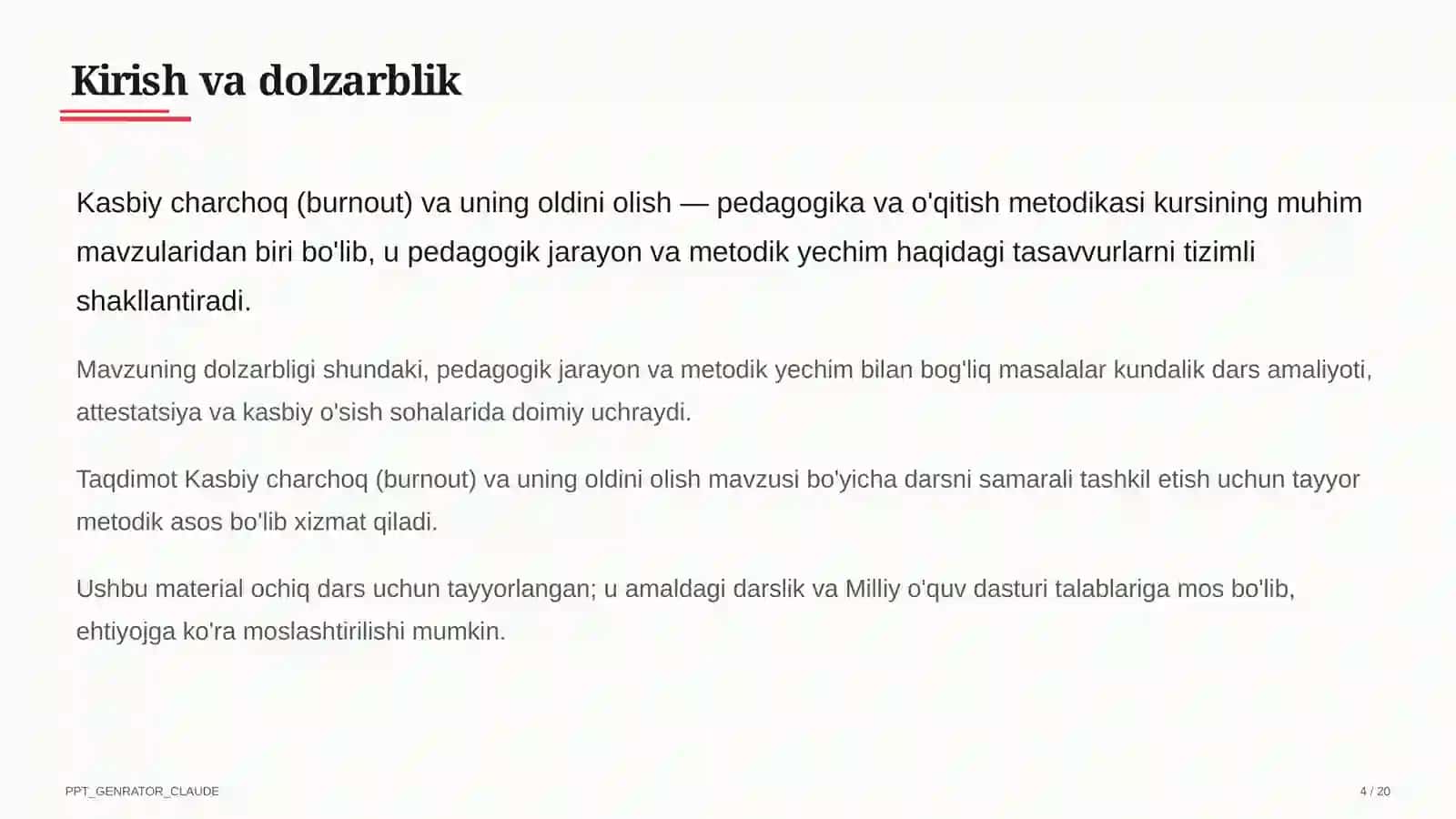 Kasbiy charchoq (burnout) va uning oldini olish 4