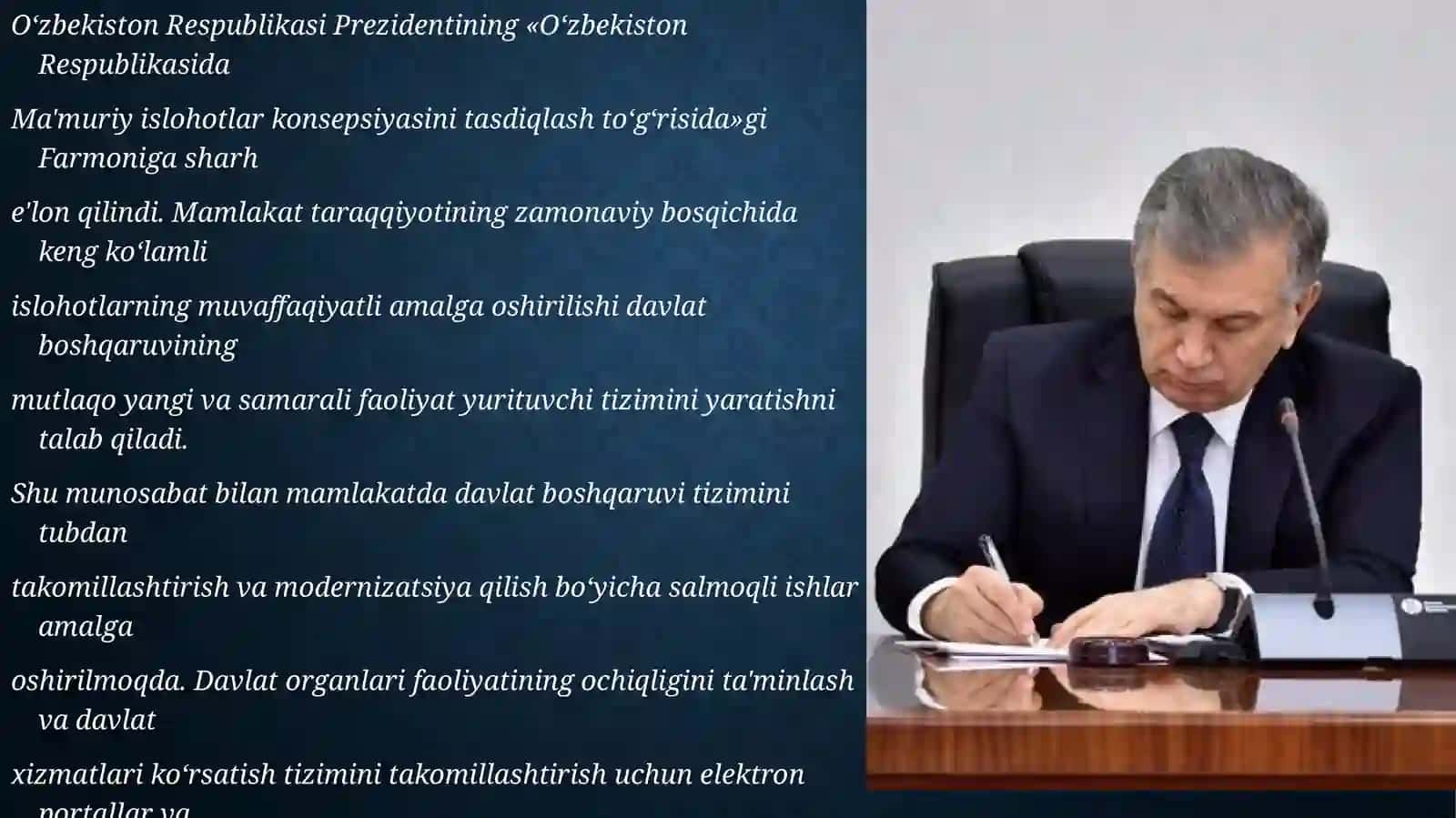 O`zbekistonda ijtimoiy sohada amalga oshirilayotgan o`zgarishlar mazmun va mohiyati 4